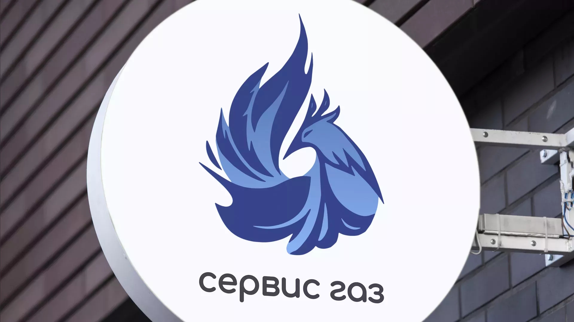 Создание логотипа «Сервис газ» в Озерах