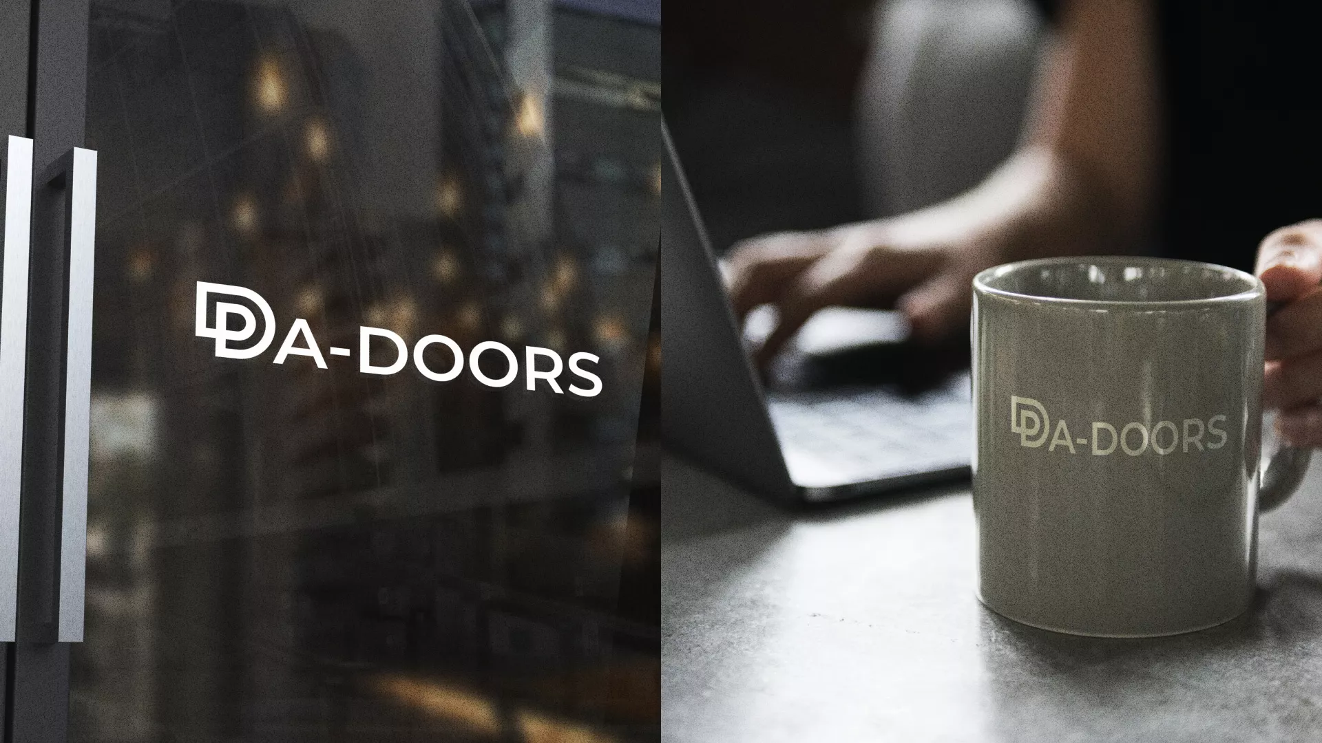Создание логотипа компании «DA-DOORS» в Озерах